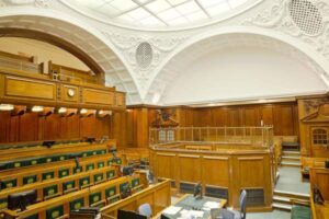 first court hearing criminal case UK